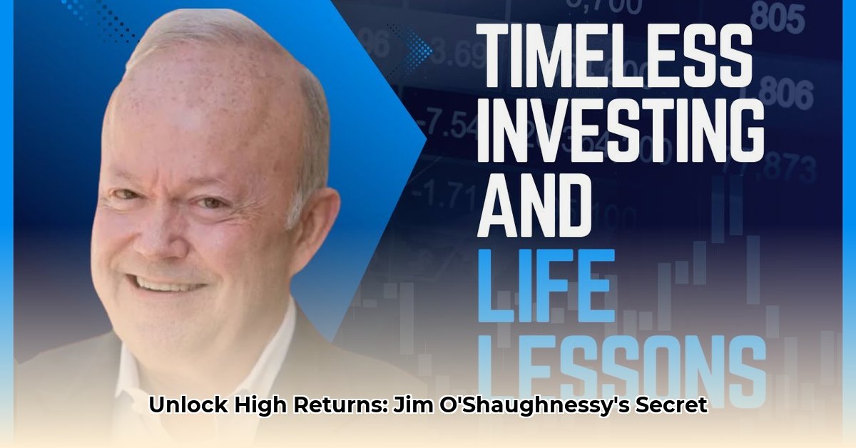 jim-o-shaughnessy-investment-strategy